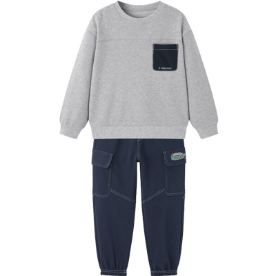 太平鸟童装男童套装春装新款