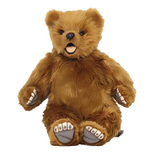 HANSA可爱棕熊玩偶泰迪熊毛绒玩具娃娃陪伴治愈抱枕送闺蜜宝宝