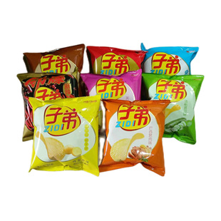 云南子弟薯片土豆片30g多口味混合装小吃麻辣香脆零食追剧休闲