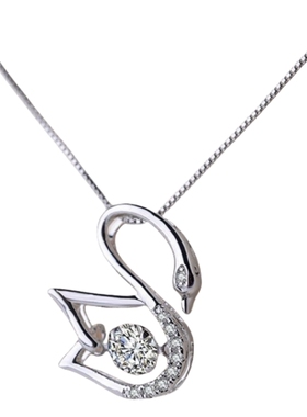 锁骨链天鹅高级感轻奢小众项链