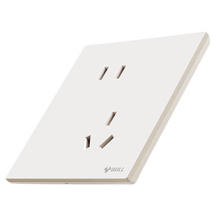 公牛开关插座面板g57米绒白官方旗舰店肤感五孔16a奶油风全屋套餐