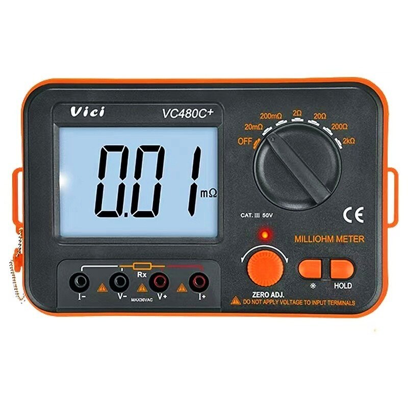 维希VC480C+低电阻测试仪毫欧表