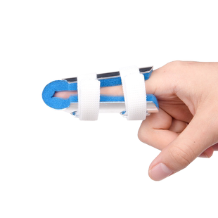 手指固定夹板骨折指套关节脱位矫正器扭伤康复防弯曲支具伸直矫形