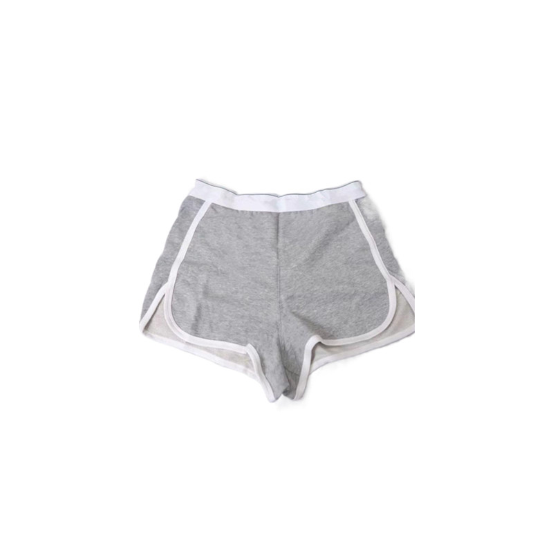 撞色真理裤女团短裤运动瑜伽健身辣妹夏修身显瘦弹力高腰阔腿热裤