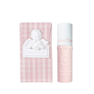 cheerflor游乐者天使浮雕口红唇泥平价学生丝绒雾面哑光唇釉镜面