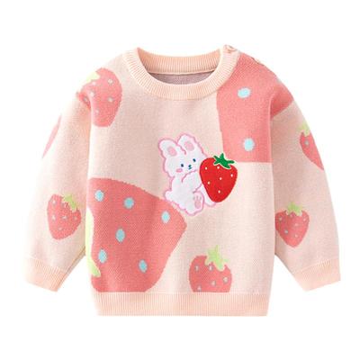 宝宝秋冬长袖圆领毛衣