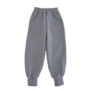 儿童深灰色校服裤春秋男童女童校裤卫裤中小学生藏青色运动长裤子