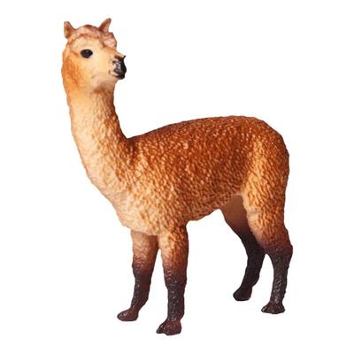 实心羊驼模型大号环保材质