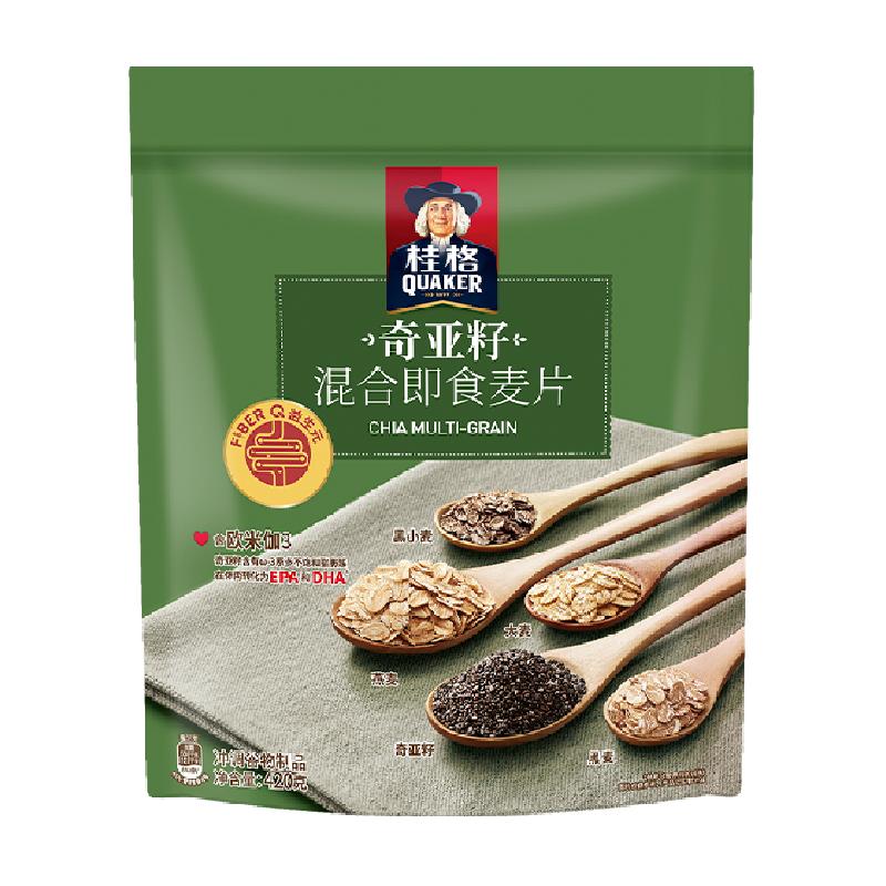 桂格即食奇亞籽混合早餐麥片