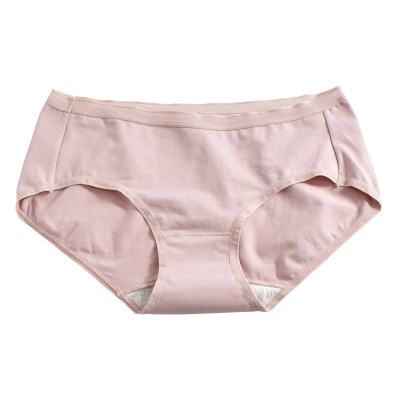 莫兰迪橙之色抗菌透气女生内裤