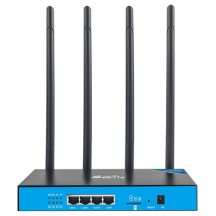 拓实4g工业无线路由器全网通电信联通移动wifi家用企业备份插卡上网车载便携式手机卡sim转有线网线cpe不带卡