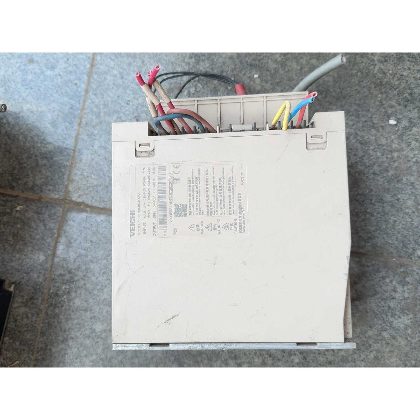 议价伟创伺服驱动器型号SD7008R4DPA维修图片
