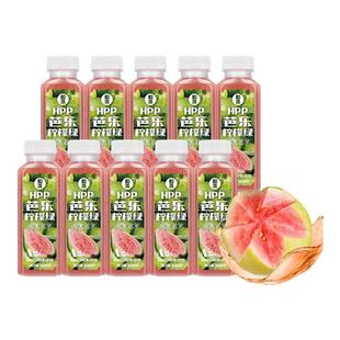 如果HPP芭乐柠檬茉莉花果汁茶饮料0添加防腐剂300g/瓶