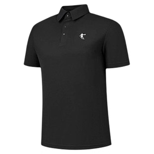 乔丹吸湿速干短袖POLO衫男士夏季新品跑步运动透气爸爸装短t上衣