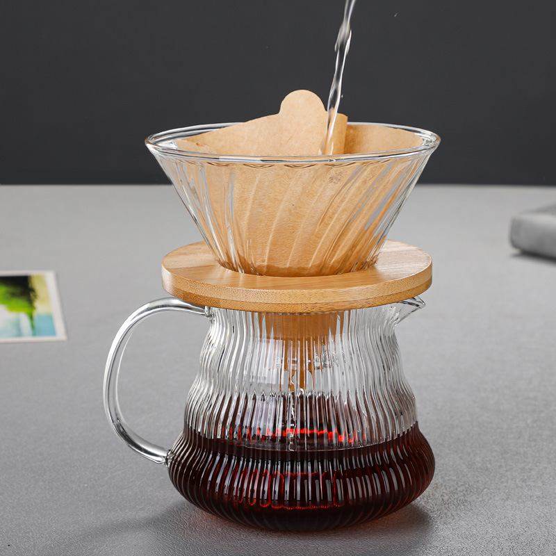 V60手冲咖啡壶过滤器咖啡器具咖啡壶冲泡漏斗杯分享过滤套装壶