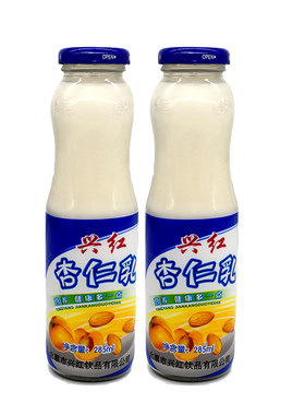 北票兴红杏仁乳无糖好喝不贵送礼