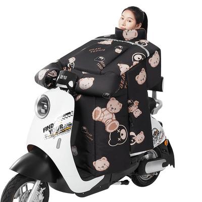 冬天挡风被双面防水自行车