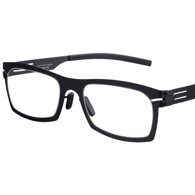 中性全框粗金属无螺丝眼镜配镜