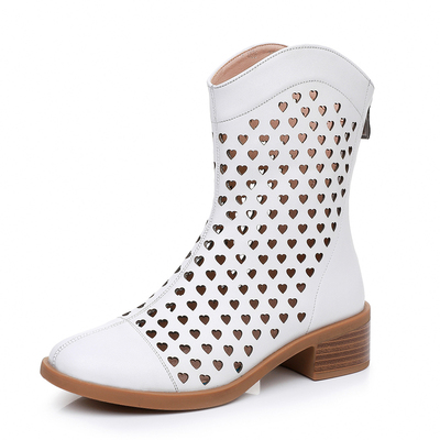 洞洞靴透气舒适牛筋软底马丁靴