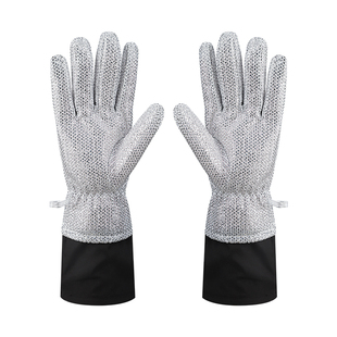 钢丝洗碗手套保暖加绒防水厚厨房刷锅耐磨刷碗布不易沾油钢丝抹布