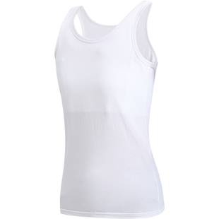 宝塔束胸冰丝春季超平长款外穿背心中性塑胸大码宽松内衣帅t学生