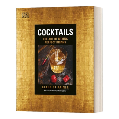 英文原版 精装 Cocktails 鸡尾酒 经典70种鸡尾酒配方指南 调酒指导参考读物 英文版 进口英语原版书籍