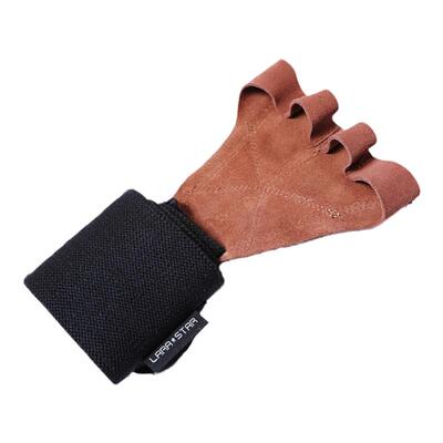 硬拉握力牛皮单杠训练运动手套