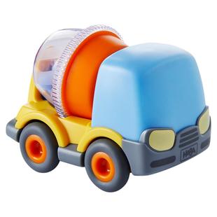 德国HABA原装进口Kullerbü汽车婴儿手抓动力车手拿惯性滑行车2岁