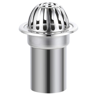 不锈钢天台地漏天沟屋面雨水槽87型雨水斗阳台落水斗75/110/150管