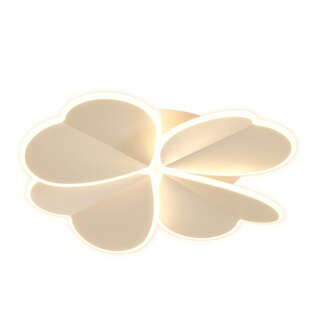 年轻人卧室灯主卧2026新款网红爆款四叶草led吸顶灯儿童房间灯具