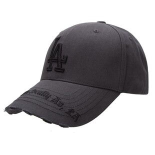 MLB专柜正品棒球帽男帽女帽新款刺绣硬顶运动灰色鸭舌帽3ACPKP02N