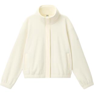 蕉下女士夹克万粒绒外套秋新款宽松摇粒绒外套户外保暖立领抓绒衣