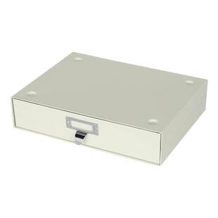 哈伯㊣DULTON抽屉式收纳盒台面可堆叠文件盒分类整理金属抽屉柜