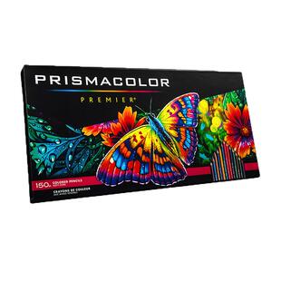Prismacolor三福霹雳马官方旗舰店油性彩铅150色学生专业手绘美术绘画初学者彩色铅笔套装写生专用美国培斯玛