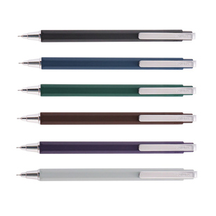 日本SAKURA樱花波晒ballsign id中性笔黑色办公学生0.40.5复古黑