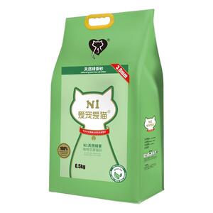 N1爱宠爱猫豆腐猫砂6.5kg除臭