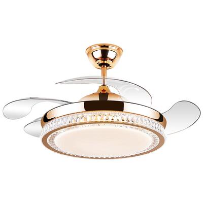 志高家用隐形风扇灯客厅变频静音