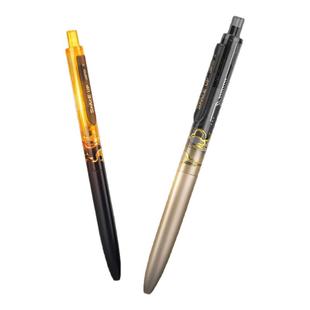 【新款】点石制笔时空舱限定款黑时空双珠速干按动中性笔高颜值太空舱刷题笔学生专用子弹头碳素静音笔0154A3