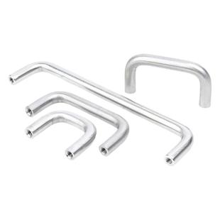 固万基304不锈钢实心把手配电箱橱柜机柜拉手焊接工业提手可定做