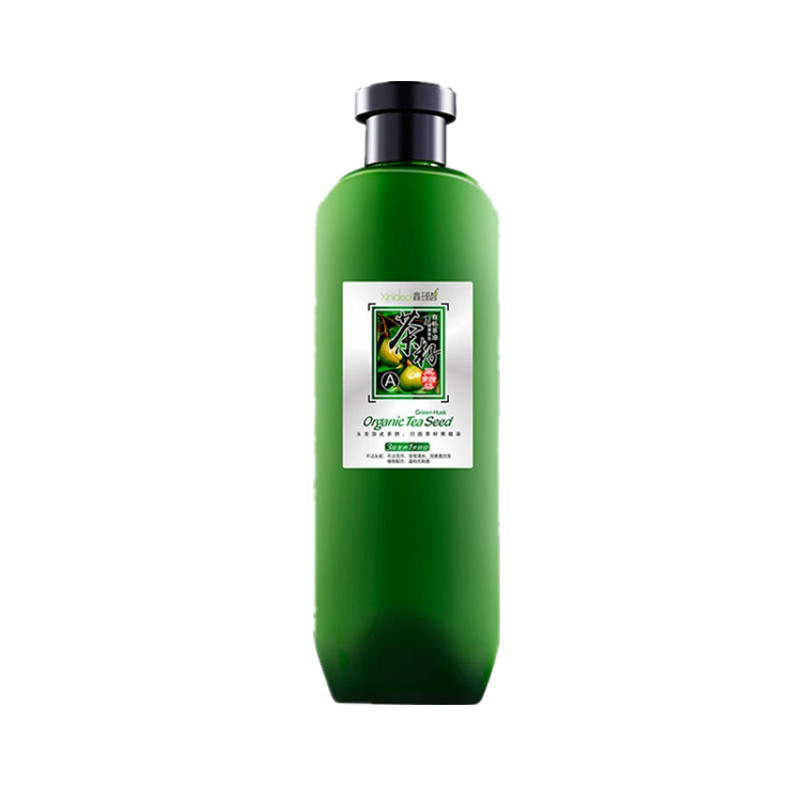 鑫理想植物茶油染发剂茶籽黑蜡染一洗黑泡沫洗发水盖白发健康黑发