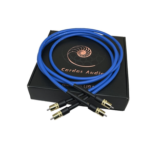 美国CARDAS卡达斯Clear Light小至尊音频发烧双莲花RCA信号线盒装