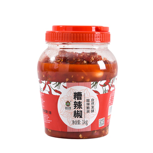 助农哥贵州长顺特产酸辣椒糟辣椒自制农家剁辣椒手工2斤