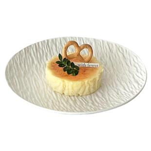 岩石纹陶瓷蛋糕盘高级感创意甜品盘西餐盘ins牛排沙拉盘意面盘子