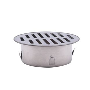 PVC110排水管75内插平面天台防堵地漏盖160阳台下水道网不锈钢50