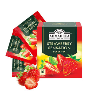 【好物体验专享】AHMAD TEA亚曼茶水果茶10包进口茶叶红茶袋泡茶