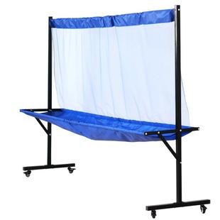 乒乓球接球网发球机移动式集球网落地式收球网集球器多球架捡球网