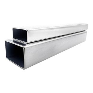 304不锈钢矩形管扁管长方形管零切定制加工支架管可激光切割定做