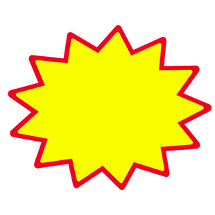 加大号可擦写自选款标价牌大号爆炸贴价格标签超市促销POP广告纸