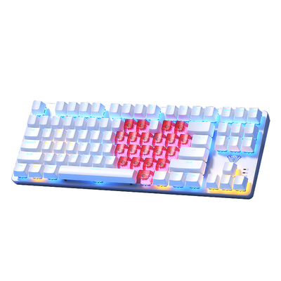 狼蛛F3587有线热插拔机械键盘