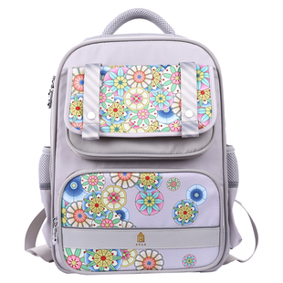 人民礼物花团锦簇护脊背包中小学书包文创伴手礼生日礼物定制伴手故宫文具